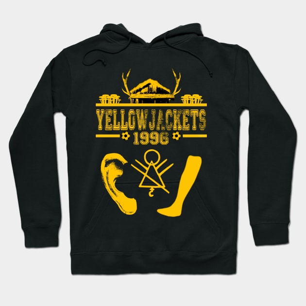 Yellowjackets - A Journey Through Darkness Hoodie by LopGraphiX